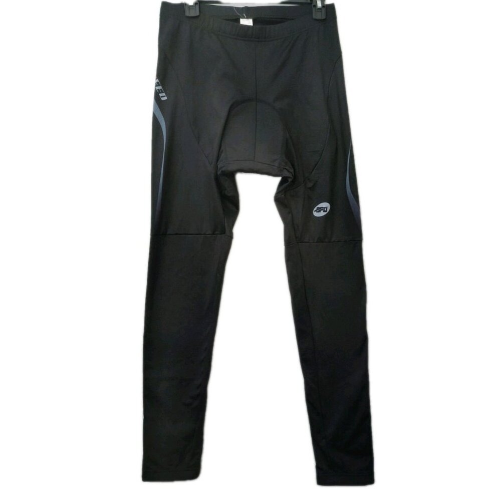 Sponeed Men's Cycling Pants – Size XXL – Black – Padded & Breathable